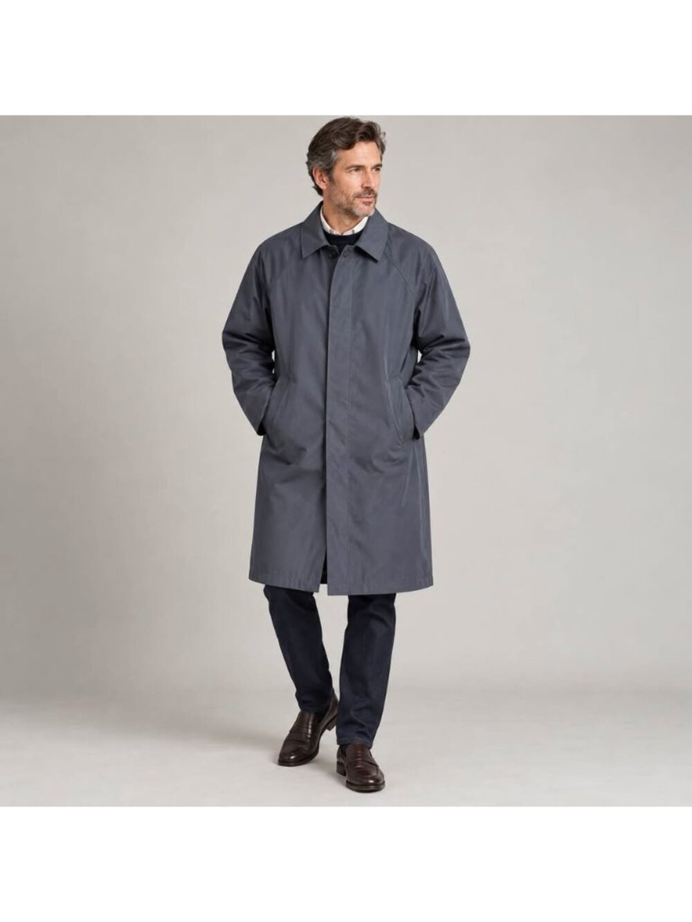 Baracuta Men’s Waterproof Trench Coat – Size 46